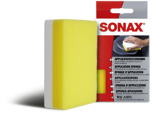 SONAX Applikationsschwamm für Autopflege in SB-Packung SONAX Applikationsschwamm für Autopflege in SB-Packung