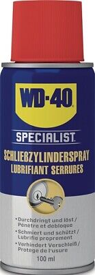 Schließzylinderspray WD40 Specialist 100ml - Pflege & Wartung für alle Arten von Schließzylindern Schließzylinderspray WD40 Specialist 100ml - Pflege & Wartung für alle Arten von Schließzylindern