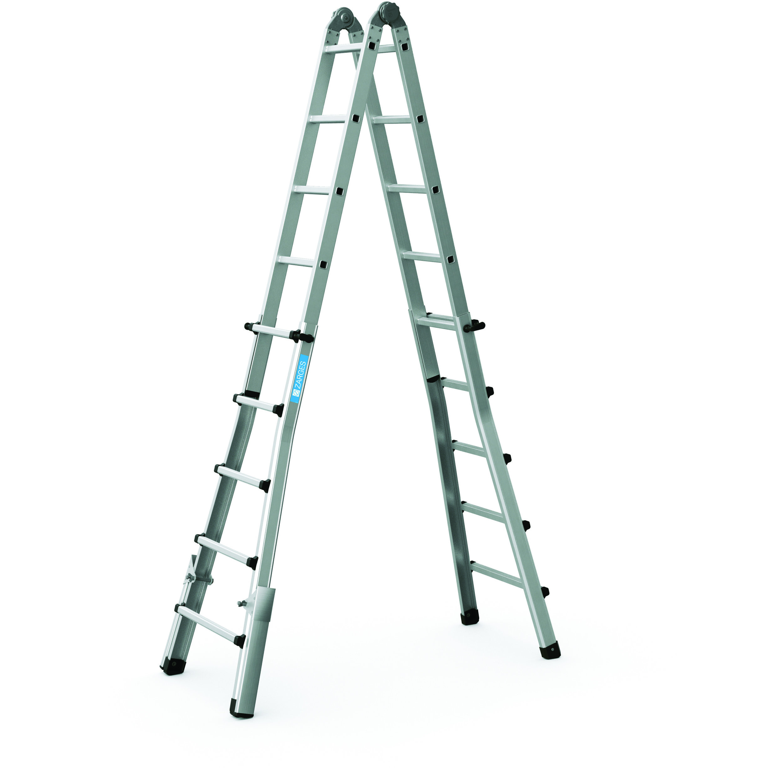 ZARGES Variotec V Teleskopleiter 4x5, 5.29m Länge, 6.05m Arbeitshöhe ZARGES Variotec V Teleskopleiter 4x5, 5.29m Länge, 6.05m Arbeitshöhe
