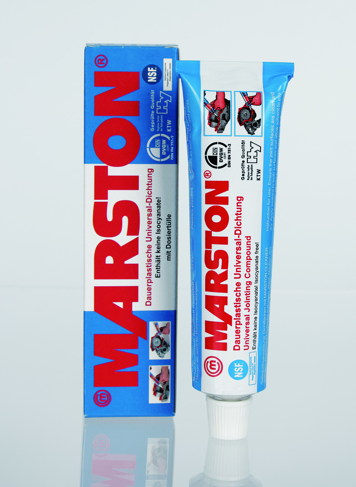 MARSTON Universal-Dichtung 85g - Vielseitiges Dichtmittel für Heimwerker und Profis MARSTON Universal-Dichtung 85g - Vielseitiges Dichtmittel für Heimwerker und Profis