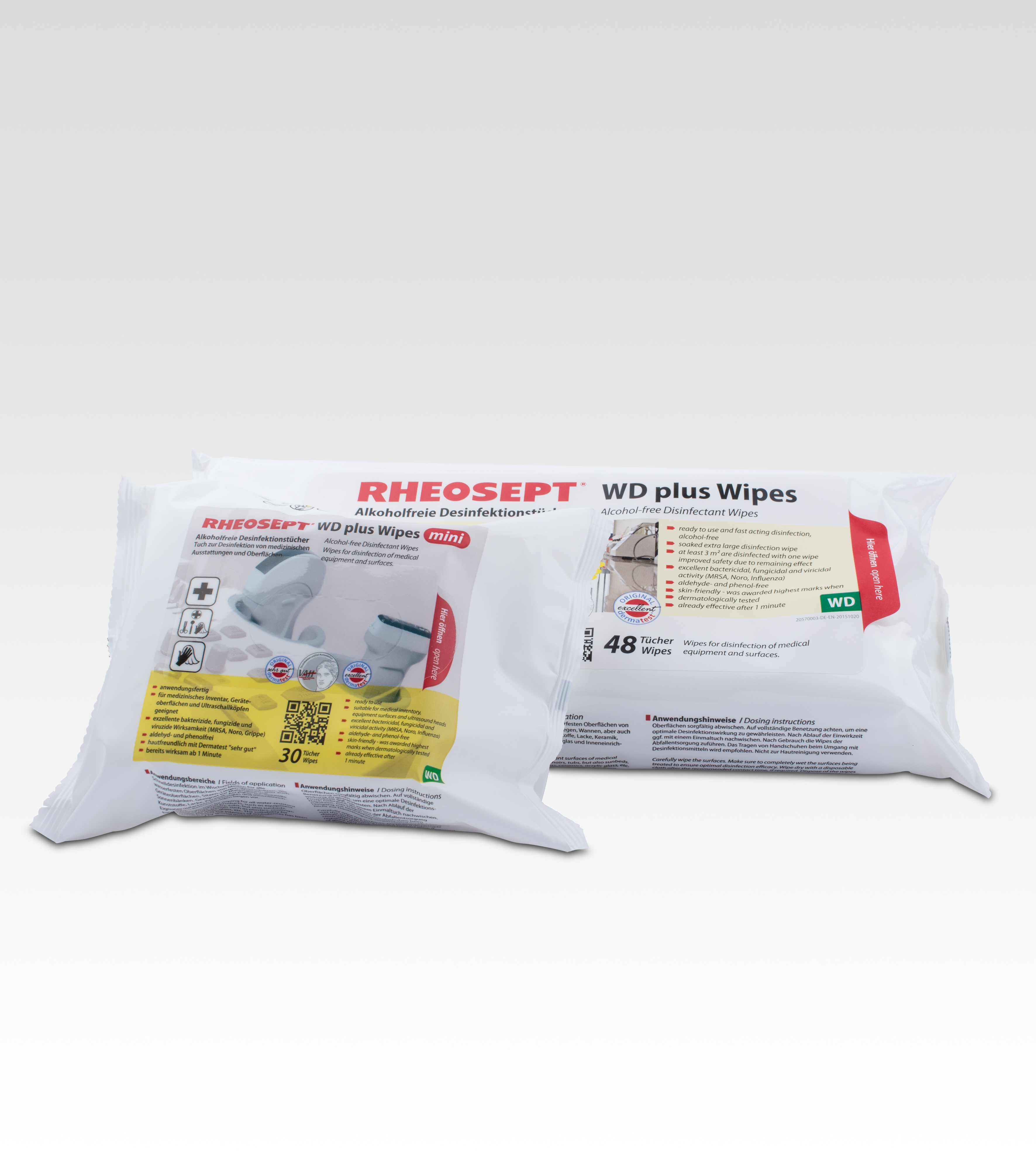 RHEOSEPT WD plus Wipes mini 30: Schnelle und effektive Wischdesinfektion von medizinischen Oberfläch RHEOSEPT WD plus Wipes mini 30: Schnelle und effektive Wischdesinfektion von medizinischen Oberfläch