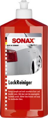 SONAX LackReiniger: Professioneller Glanz und Klarheit für Bunt- und Metallic-Lack, 500ml SONAX LackReiniger: Professioneller Glanz und Klarheit für Bunt- und Metallic-Lack, 500ml