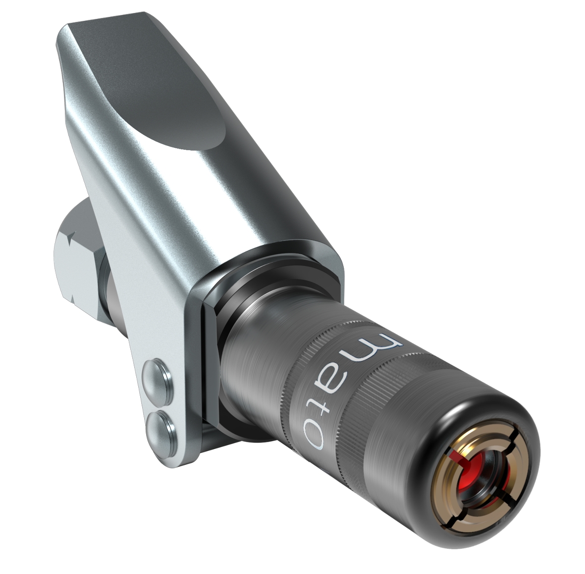 MATO M10x1 safeLOCK - Hydraulische Sicherheits-Greifmundstück für Fettpressen