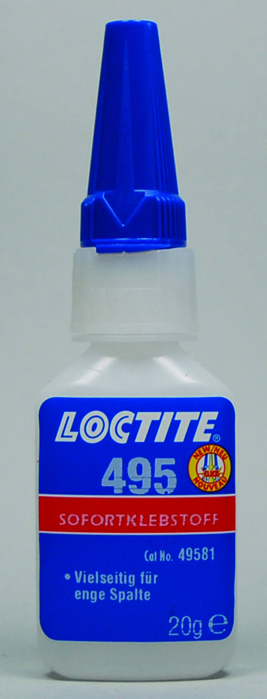LOCTITE 495 Kleber 20g - Farblos, Schnell, Vielseitig LOCTITE 495 Kleber 20g - Farblos, Schnell, Vielseitig