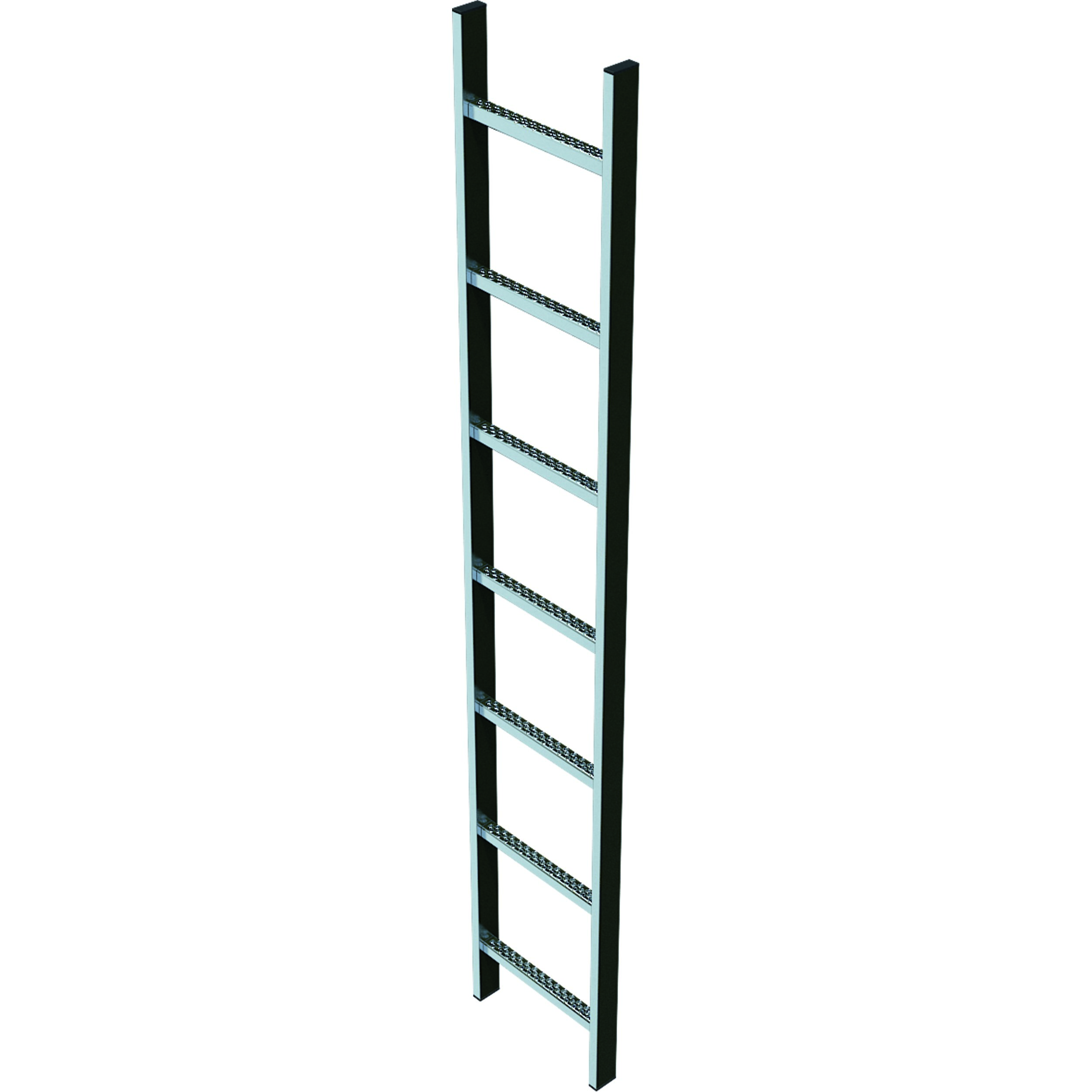 Edelstahl Schachtleiter V4A, 400 mm, 4 Sprossen mit 1,12 m Länge von ZARGES Edelstahl Schachtleiter V4A, 400 mm, 4 Sprossen mit 1,12 m Länge von ZARGES