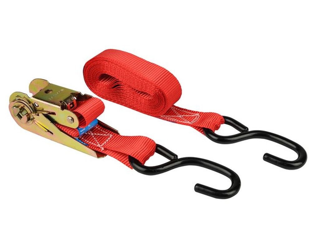 Spanngurt mit Ratsche 25mm x 5m, 250kg Tragkraft - LAS Qualität Spanngurt mit Ratsche 25mm x 5m, 250kg Tragkraft - LAS Qualität