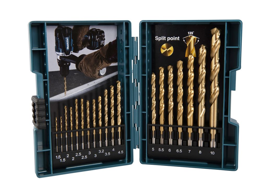 Makita Bohrer-Set 19-teilig - Präzision, Langlebigkeit, Vielseitigkeit