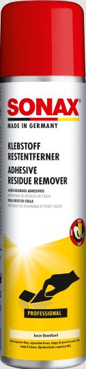 SONAX - Effektiver KlebstoffRestEntferner Aerosoldose 400 ml - Ideal für alle Oberflächen SONAX - Effektiver KlebstoffRestEntferner Aerosoldose 400 ml - Ideal für alle Oberflächen