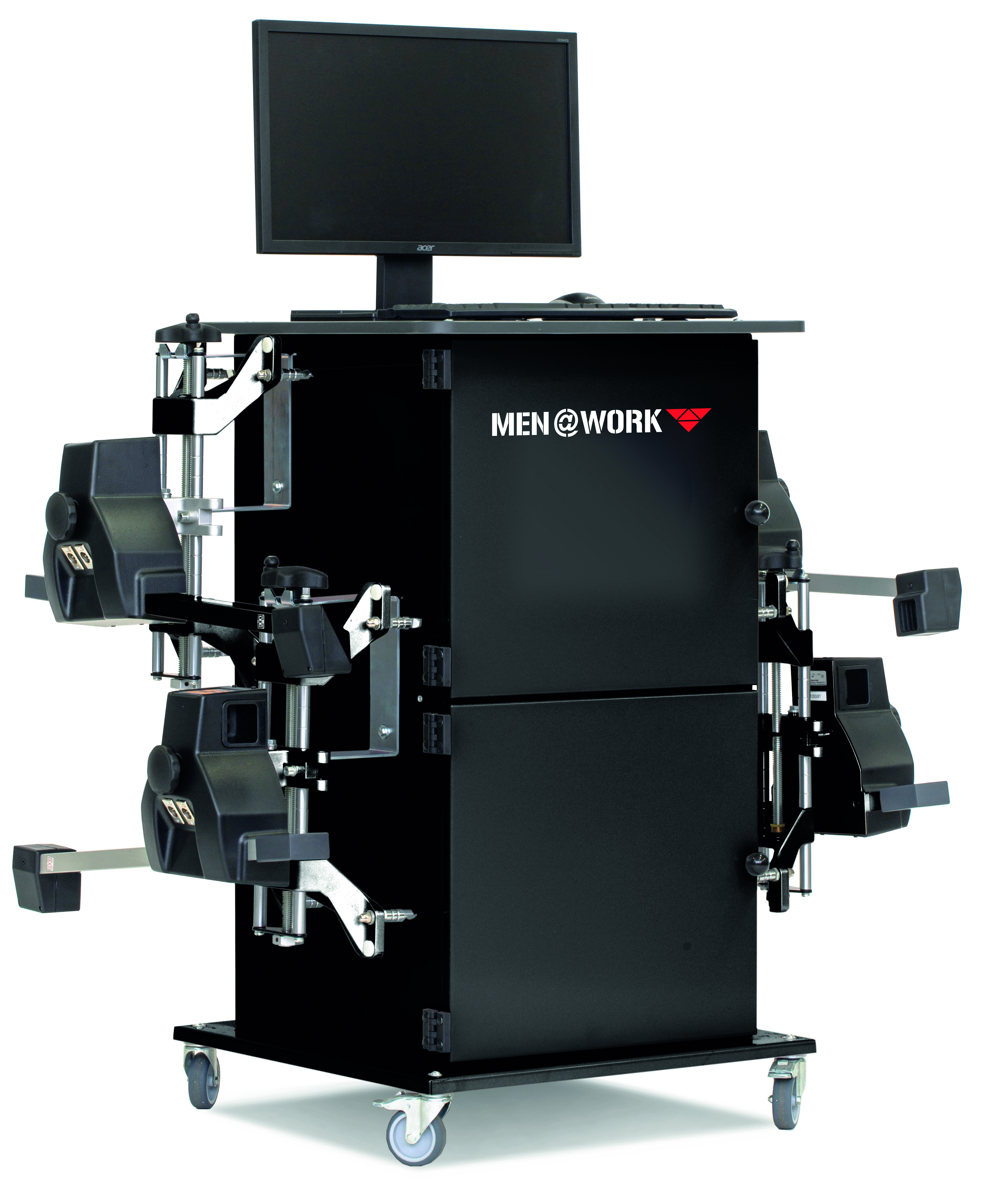 Effizienter M@W DP 8-Sensor-Achsmessgerät CL101 - Dein Profi für exakte Fahrzeugvermessung