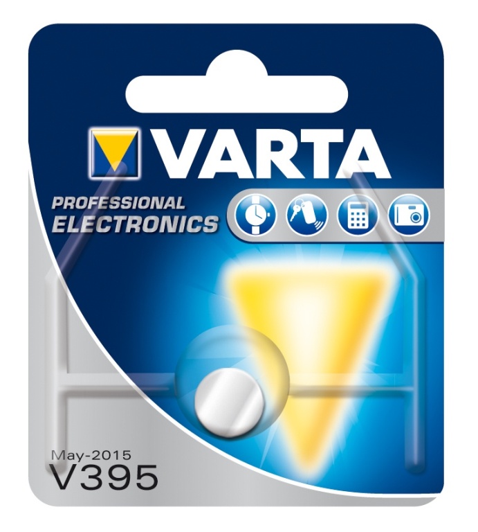 VARTA V395 SR57 Knopfzelle 1er Blister Silber Batterie