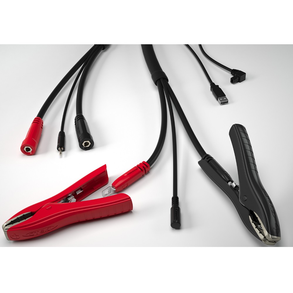 CTEK Ladeklemmen Red&Black für MXTS40 - Robustes, sicheres und effizientes Ladegerät-Zubehör CTEK Ladeklemmen Red&Black für MXTS40 - Robustes, sicheres und effizientes Ladegerät-Zubehör