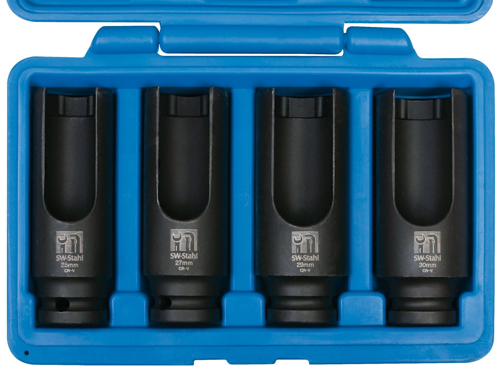 SW-STAHL Steckschlüsselsatz 1/2" Antrieb für Injektoren SW-STAHL Steckschlüsselsatz 1/2" Antrieb für Injektoren