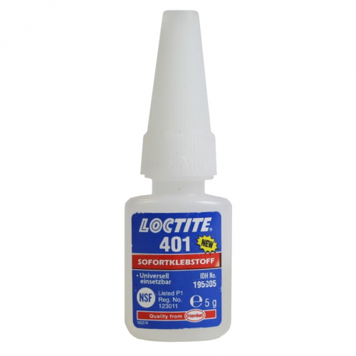 LOCTITE 401 5G Cyanacrylat Klebstoff farblos transparent