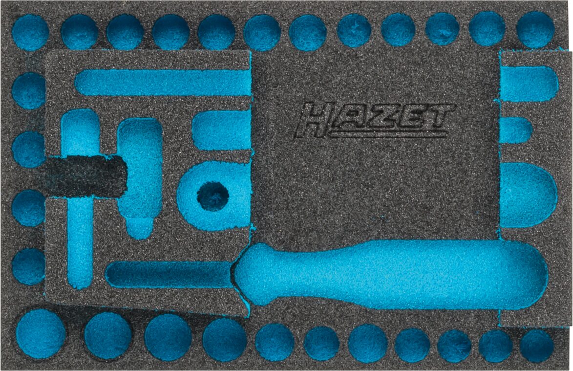 Hazet 2K-Weichschaumeinlage für 854 T Werkzeugkoffer - Werkzeug Ordnungssystem Made in Germany Hazet 2K-Weichschaumeinlage für 854 T Werkzeugkoffer - Werkzeug Ordnungssystem Made in Germany