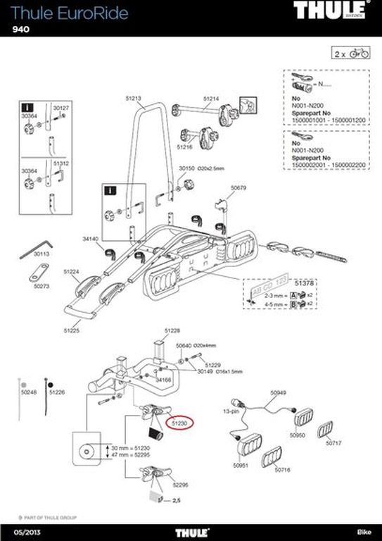 Handle 940/941 Handle 940/941