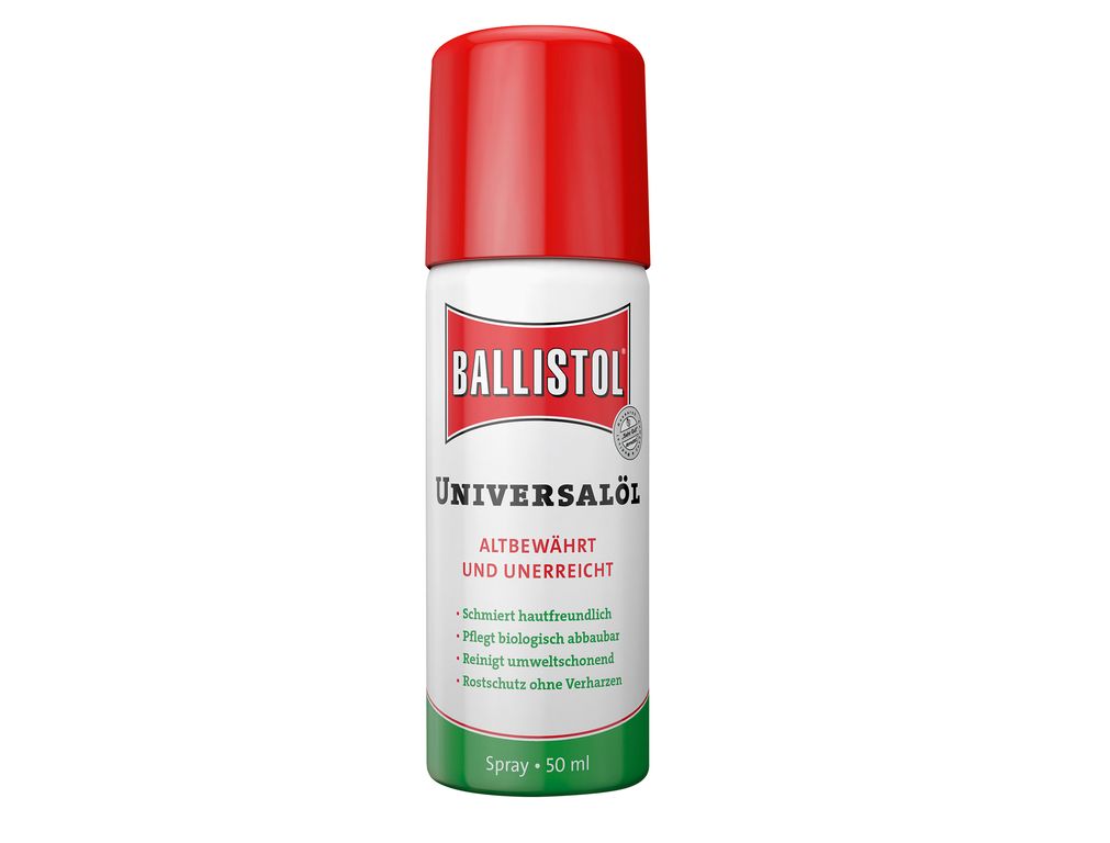 Ballistol Universalöl Spray 50ml - Biologisch abbaubares Multifunktionalöl