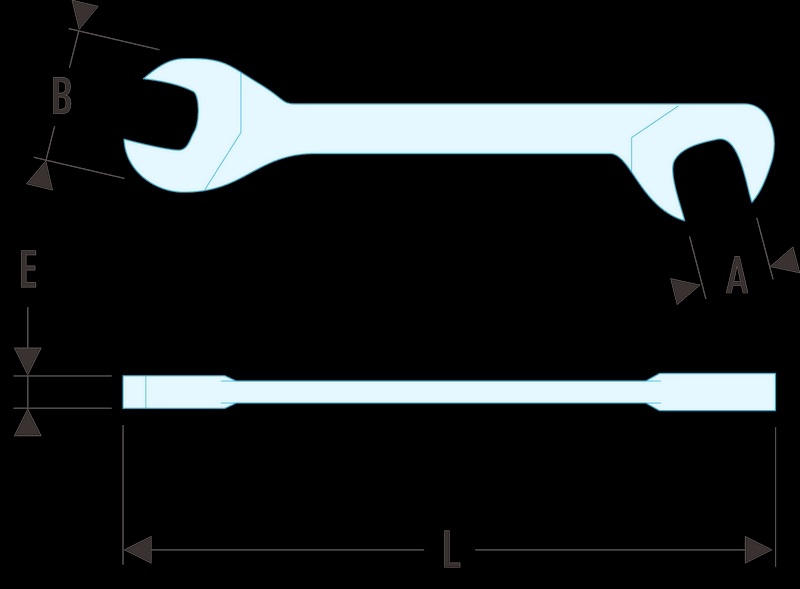 Mikromechanik Maulschlüssel 4 mm von FACOM - Schlank und ideal für enge Räume Mikromechanik Maulschlüssel 4 mm von FACOM - Schlank und ideal für enge Räume