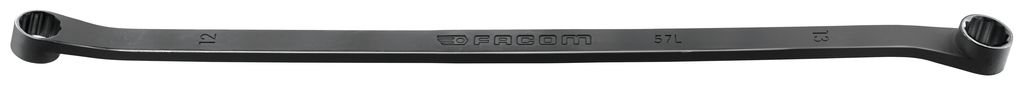 FACOM Doppelringschlüssel lang 12x14 mm - Ideal für Montage und Wartung von Motoren - OGV-Zwölfkant-