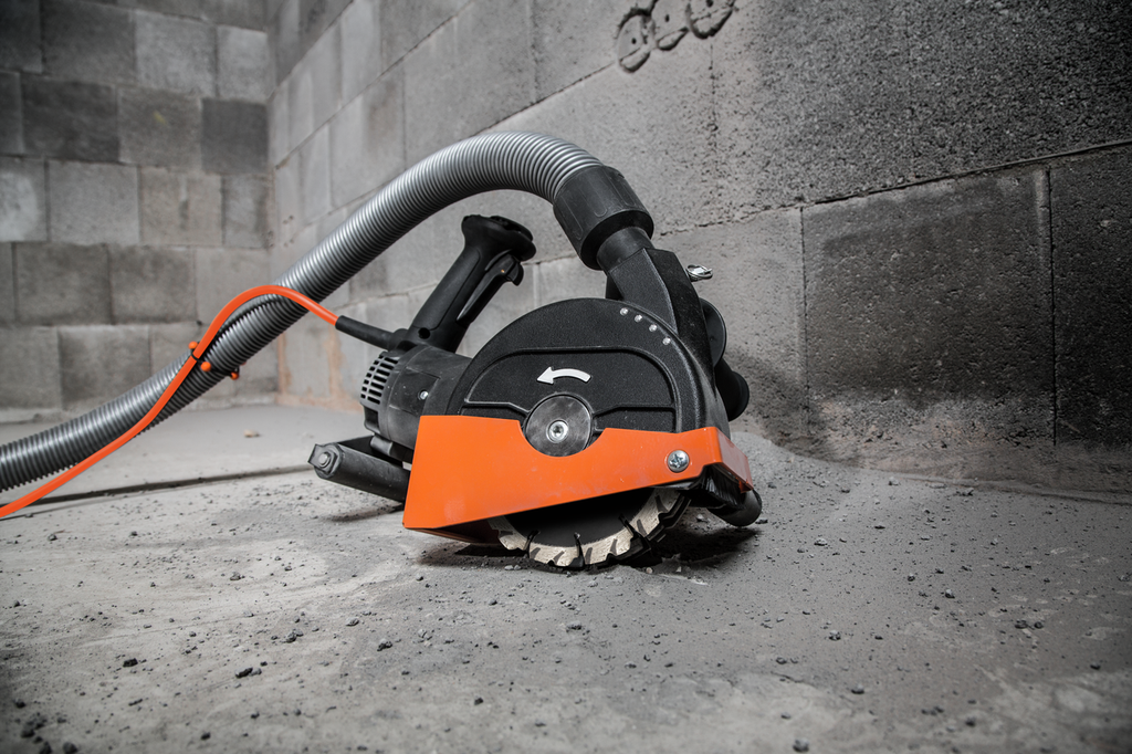 Premium Mauerschlitzfräse RHODIUS RH403S + LD404 ALL IN ONE Ø 150 mm - Das ideale Werkzeug für Baupr Premium Mauerschlitzfräse RHODIUS RH403S + LD404 ALL IN ONE Ø 150 mm - Das ideale Werkzeug für Baupr