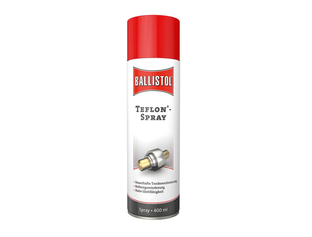 Ballistol PTFE Trockenspray 400ml – Vielseitiger Schmierstoff für Technik & Haushalt