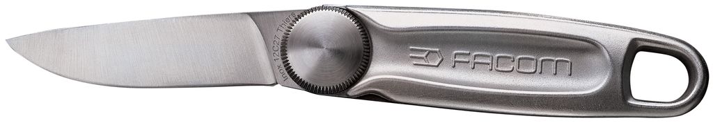 FACOM Edelstahl-Messer mit Rändelrad und Lederetui FACOM Edelstahl-Messer mit Rändelrad und Lederetui