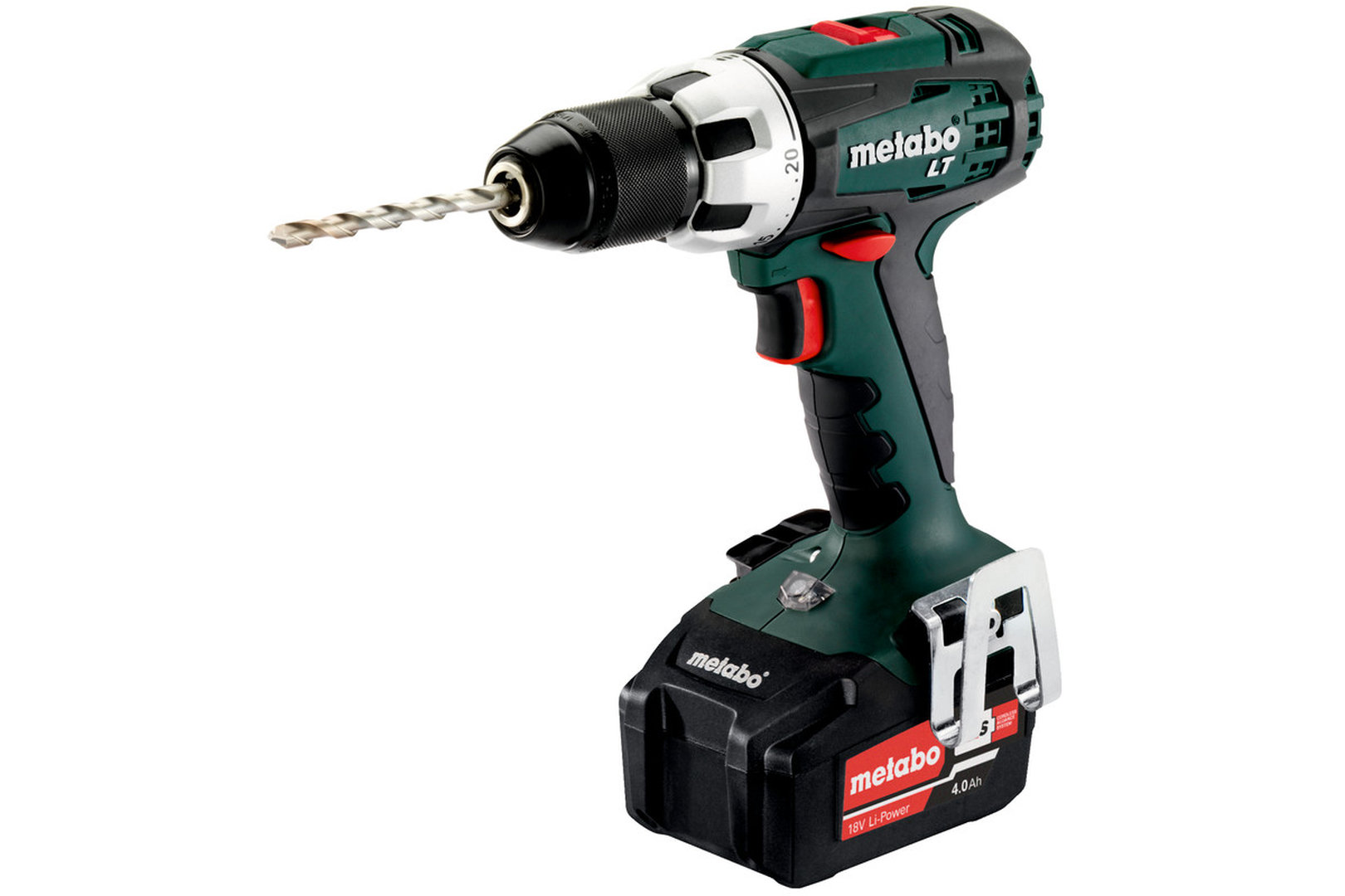 Metabo Akku-Bohrschrauber BS 18 LT - Kraftvoller 4-Pol-Motor, leicht & robust Metabo Akku-Bohrschrauber BS 18 LT - Kraftvoller 4-Pol-Motor, leicht & robust