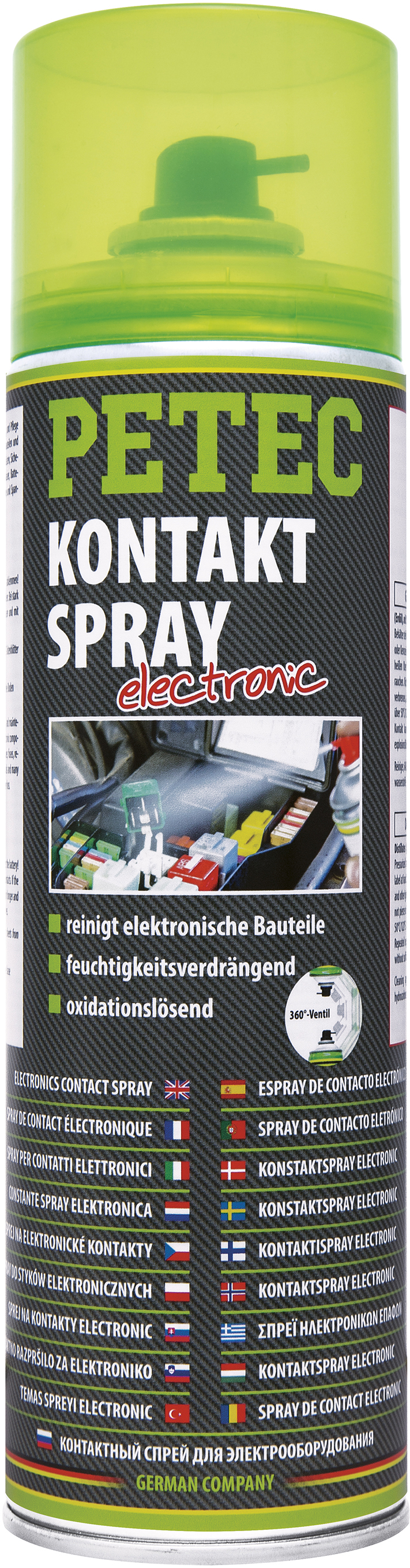 Kriechfähiges Kontaktspray 500 ml: Wasserabweisend & Langzeitschutz - Silikonfrei