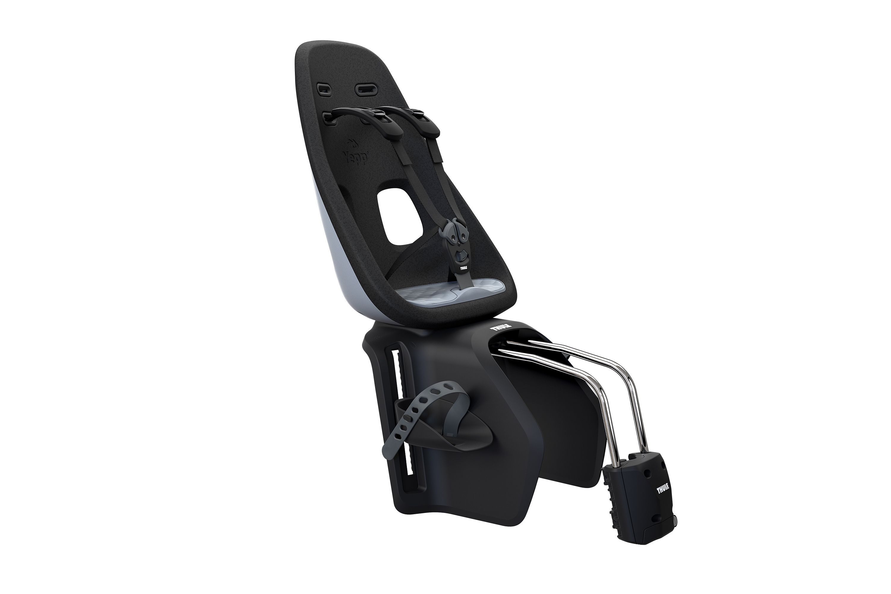 Thule Yepp Nexxt Maxi Fahrradsitz Grau - Rahmenmontage, sicher & komfortabel