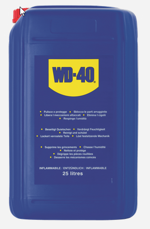 WD-40 Rostlöser Kanister - Schmierung & Korrosionsschutz 5L/25L WD-40 Rostlöser Kanister - Schmierung & Korrosionsschutz 5L/25L