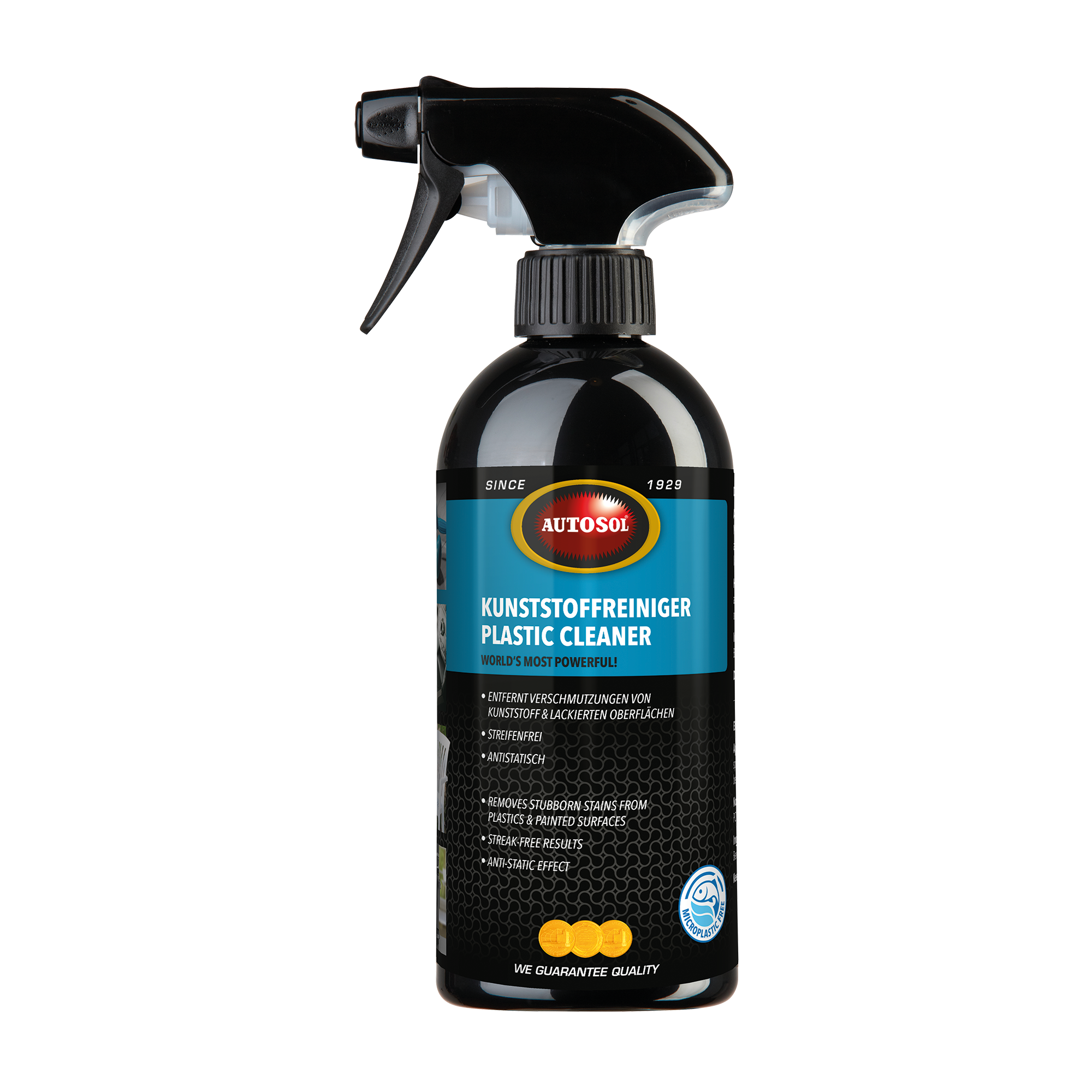 AUTOSOL Plastic Cleaner 500ml - Effektiver Kunststoffreiniger AUTOSOL Plastic Cleaner 500ml - Effektiver Kunststoffreiniger