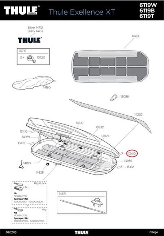 THULE Stossdämpferhalter Deckel - Qualitäts-Ersatzteil für verschiedene THULE Dachbox-Modelle THULE Stossdämpferhalter Deckel - Qualitäts-Ersatzteil für verschiedene THULE Dachbox-Modelle
