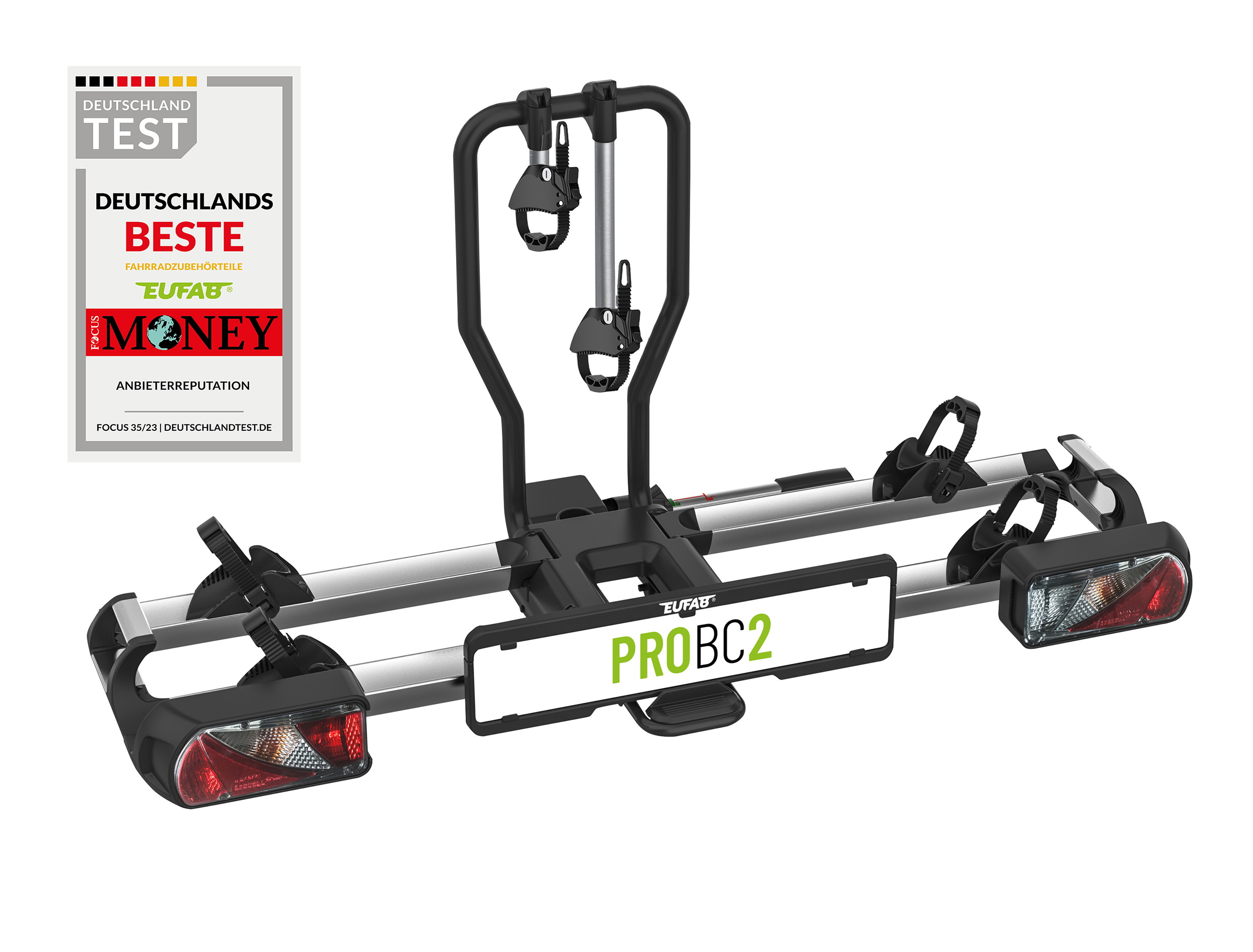 EUFAB PROBC2 - für 2 Fahrräder EUFAB PROBC2 - für 2 Fahrräder