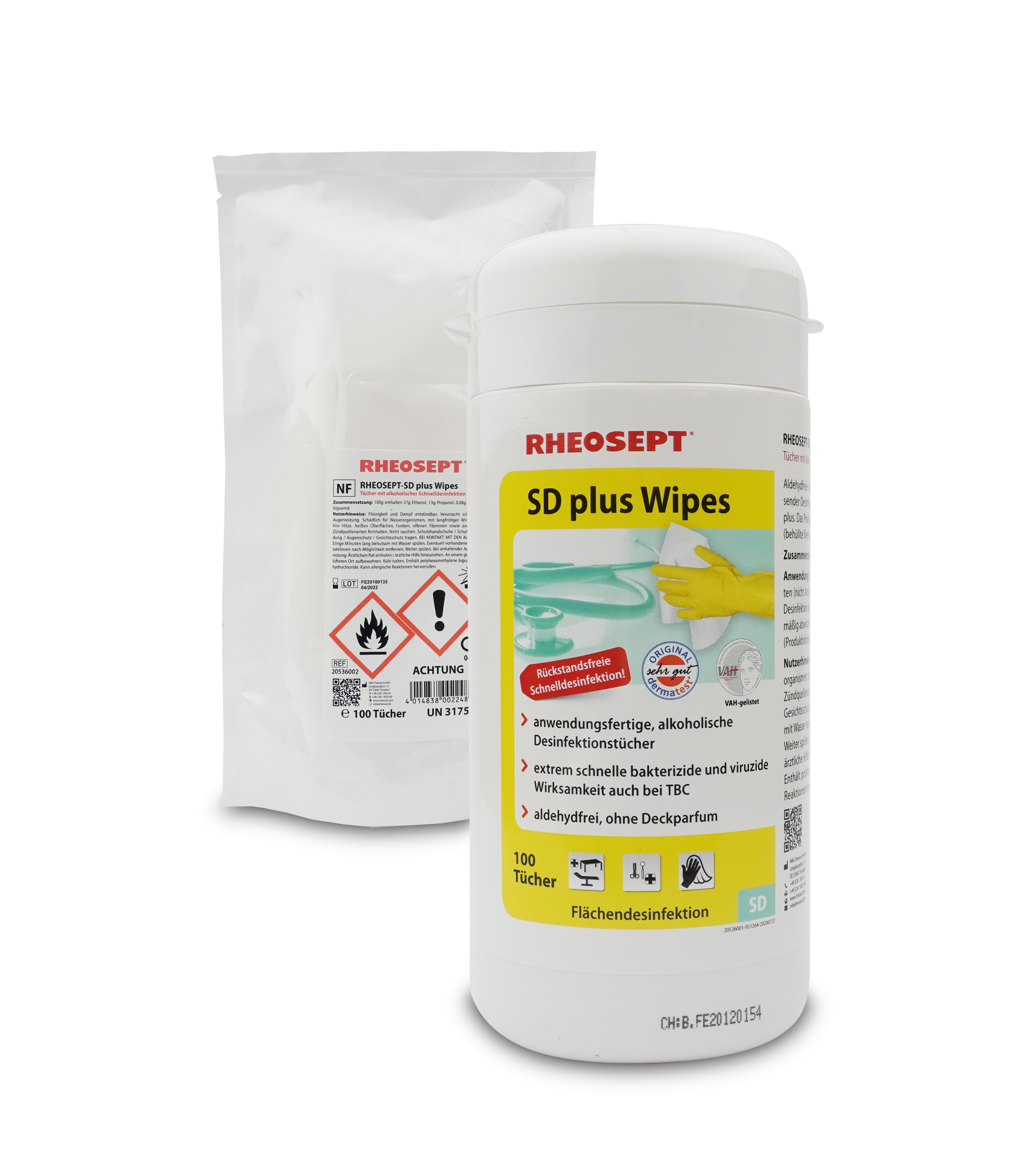 RHEOSEPT SD Plus Desinfektionswisch-Nachfüllpack RHEOSEPT SD Plus Desinfektionswisch-Nachfüllpack