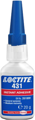 LOCTITE 431 von HENKEL - Medizintechnik Klebstoff - ISO 10993 zertifiziert für hohe Leistung und Zuv