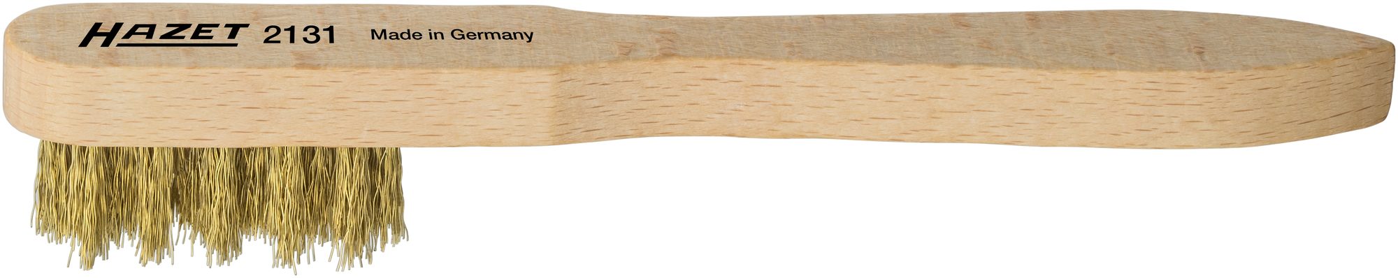 HAZET Zündkerzenbürste 3-reihig, Messingborsten, 150mm, Made in Germany HAZET Zündkerzenbürste 3-reihig, Messingborsten, 150mm, Made in Germany