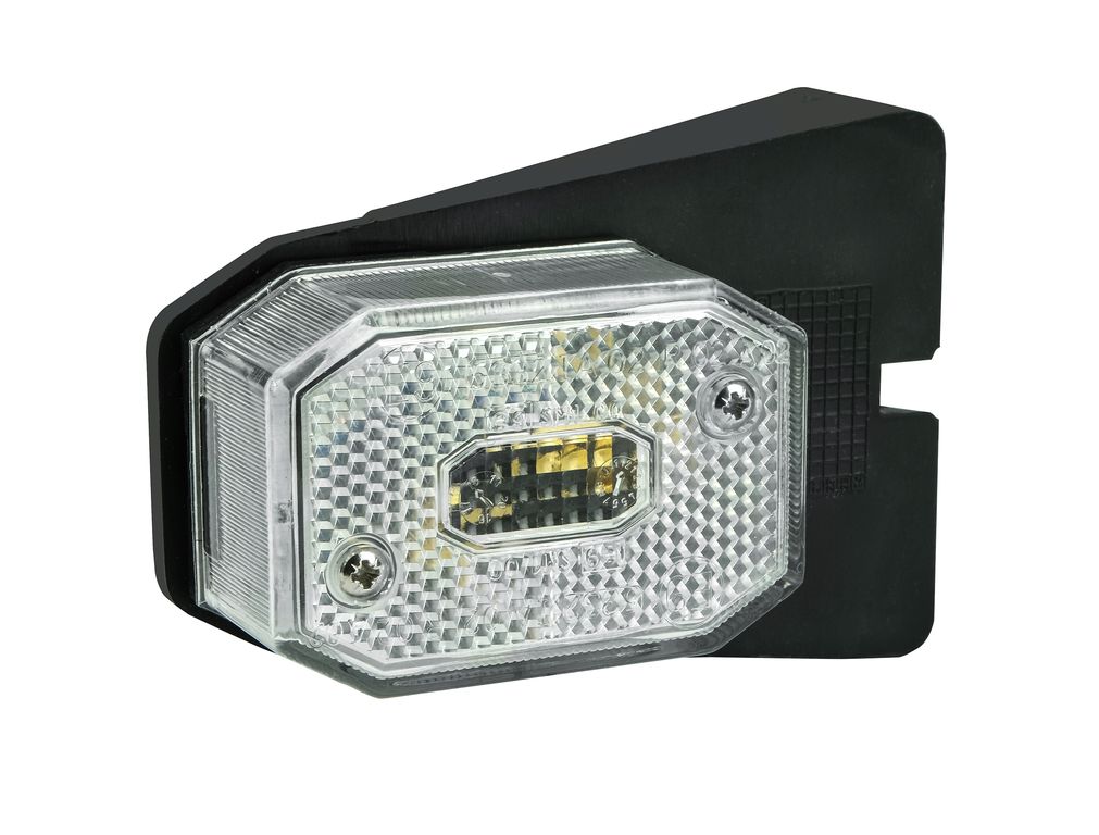 EUFAB Begrenzungsleuchte Weiß mit Halter für Anhänger EUFAB Begrenzungsleuchte Weiß mit Halter für Anhänger