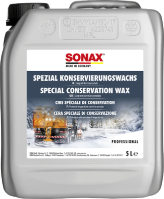 SONAX Konservierungswachs 5L - Langzeitschutz & Glanz für Fahrzeuge SONAX Konservierungswachs 5L - Langzeitschutz & Glanz für Fahrzeuge