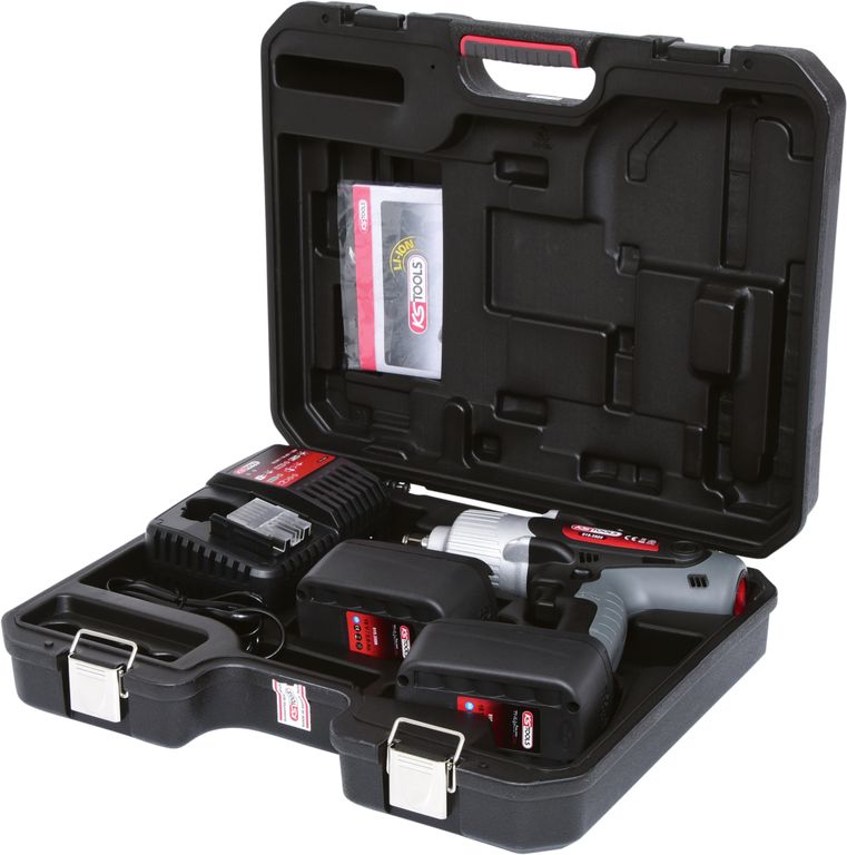 Hochleistungs-Akku-Schlagschrauber mit Schnellladefunktion und umschaltbarem Industrieschlagwerk | K