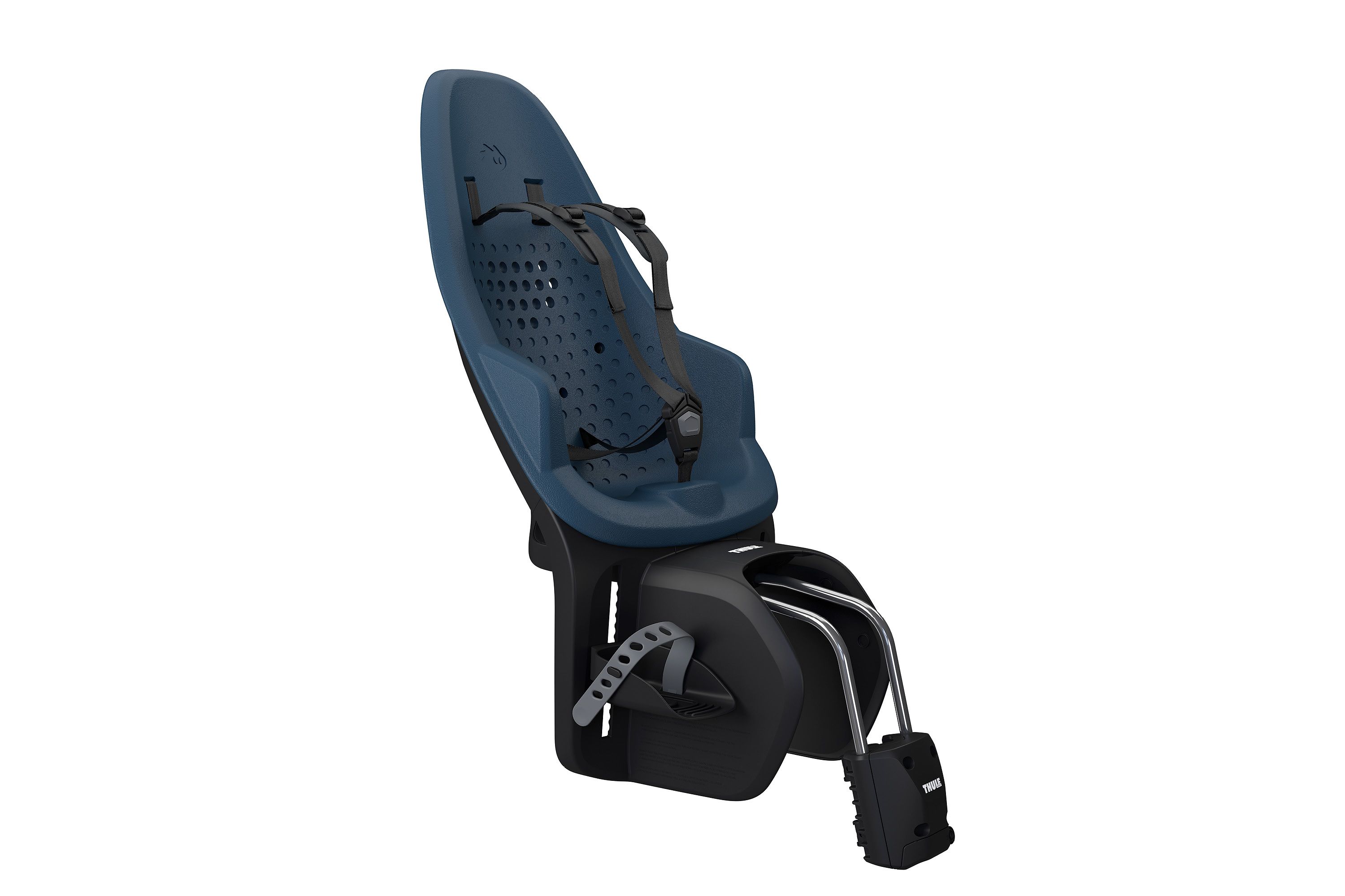 Thule Yepp 2 Maxi Fahrradkindersitz blau für Rahmenmontage