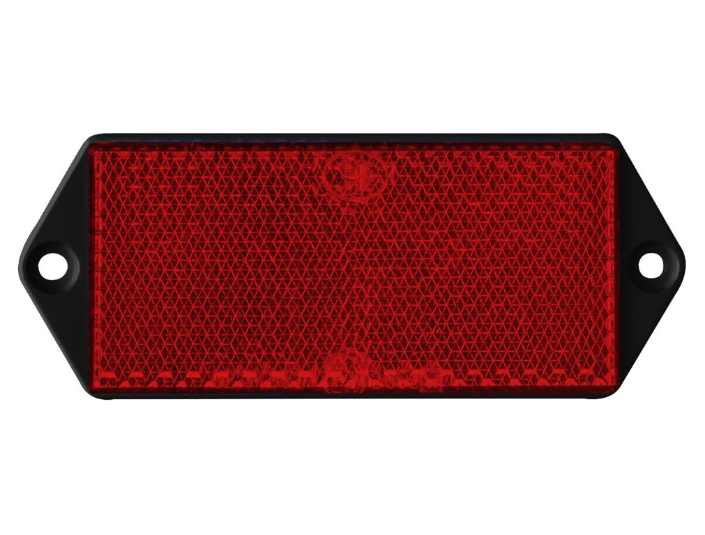 Viereckiger Roter Reflektor von EUFAB - Maximale Sicherheit als Zubehör Viereckiger Roter Reflektor von EUFAB - Maximale Sicherheit als Zubehör