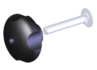 Schraubverbindung für Uebler Fahrradträger F2 F3 F4 F21 F31 F41 Schraubverbindung für Uebler Fahrradträger F2 F3 F4 F21 F31 F41