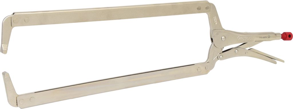 Langlebige KS TOOLS Schweiß-Klammer-Gripzange L 610mm - Profi-Werkzeug für Blecharbeiten Langlebige KS TOOLS Schweiß-Klammer-Gripzange L 610mm - Profi-Werkzeug für Blecharbeiten