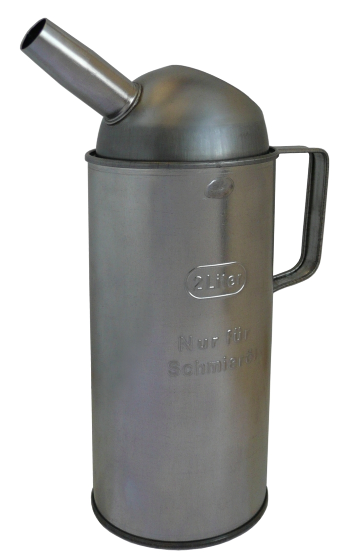 MATO Weißblech Flüssigkeitsmaß 2 Liter eichfähig