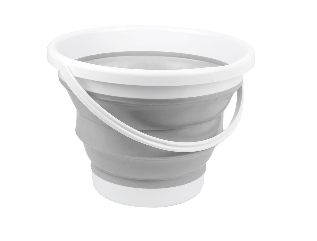 APA Faltbarer Silikoneimer - Vielseitig einsetzbar für Autowäsche, Camping und Freizeit APA Faltbarer Silikoneimer - Vielseitig einsetzbar für Autowäsche, Camping und Freizeit