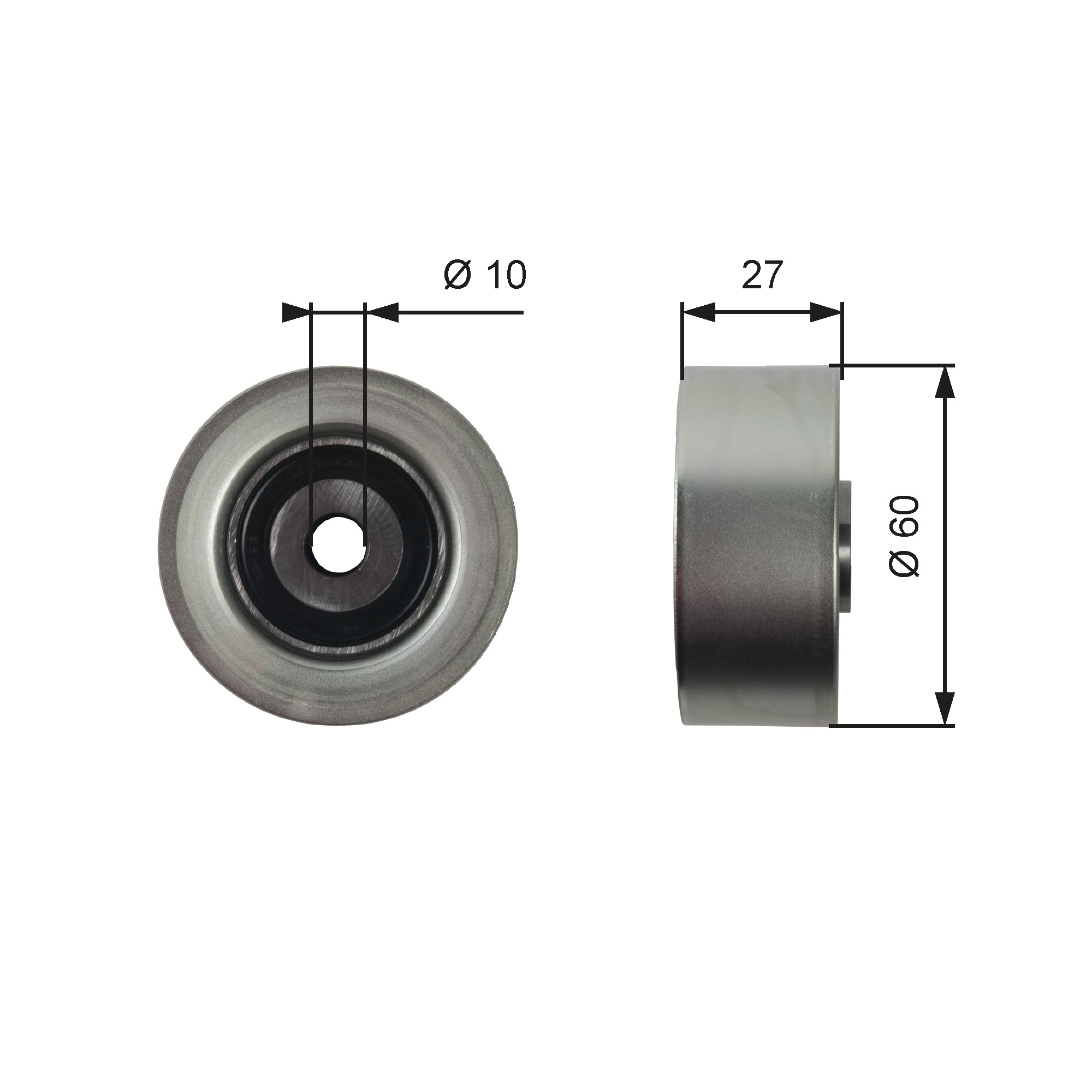 Umlenk-/Führungsr.KRR PEU Breite 27mm Umlenk-/Führungsr.KRR PEU Breite 27mm