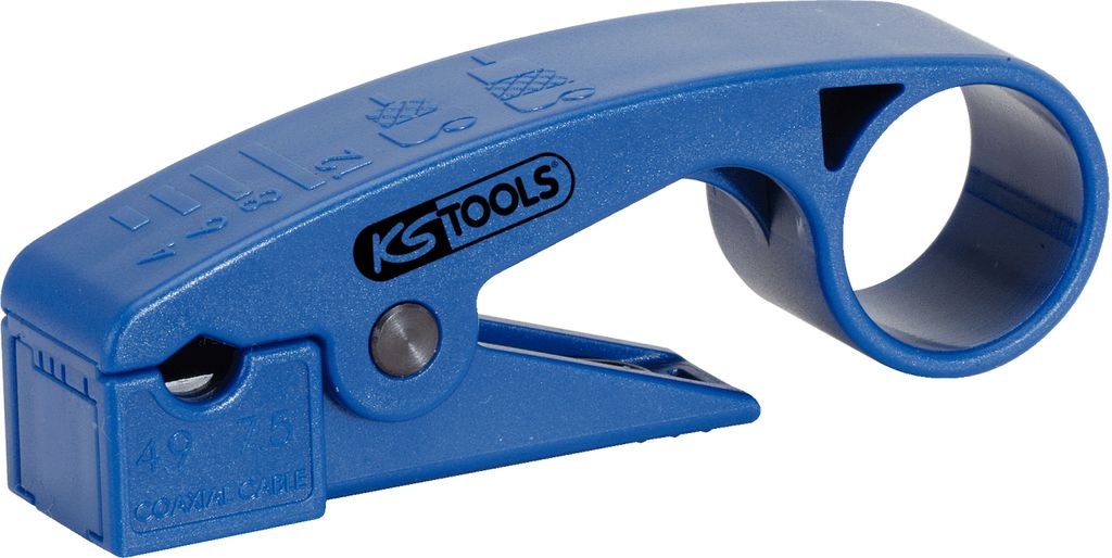 Tragbares KS TOOLS Abisolierwerkzeug L1 90,0mm - optimal für 7,5mm² Kabel, sichere 3-stufige Abisoli Tragbares KS TOOLS Abisolierwerkzeug L1 90,0mm - optimal für 7,5mm² Kabel, sichere 3-stufige Abisoli