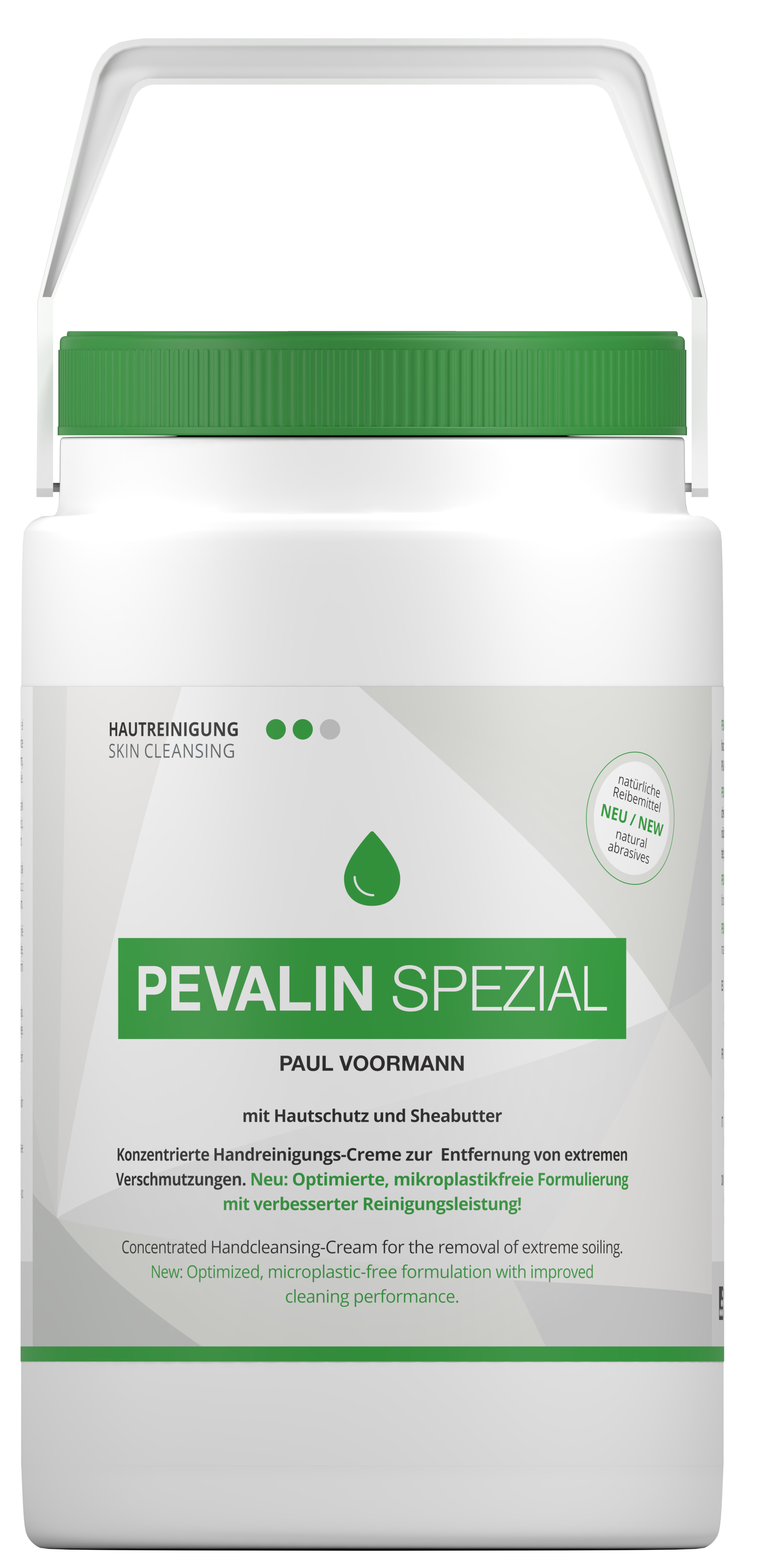Pevalin Spezial Dose Handreiniger - Hautfreundlich & spendergeeignet für extreme Reinigung, PAUL VOO Pevalin Spezial Dose Handreiniger - Hautfreundlich & spendergeeignet für extreme Reinigung, PAUL VOO