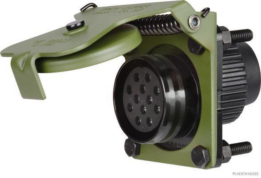 12-polige 24V Steckdose IP67 für NATO-Militärfahrzeuge