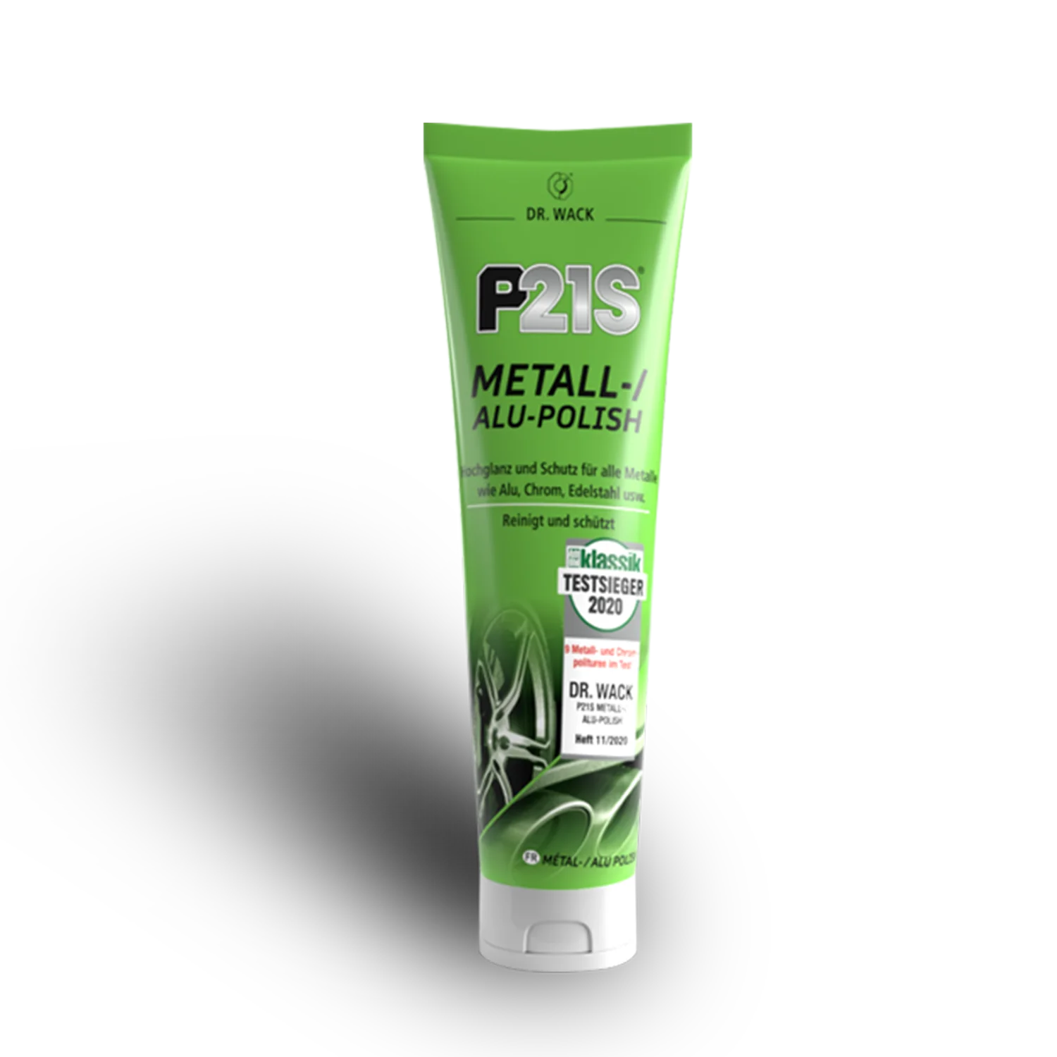 P21S Metall-/Alu-Polish von WACK CHEMIE: Hochglanz & Schutz für Metalle - 100ml