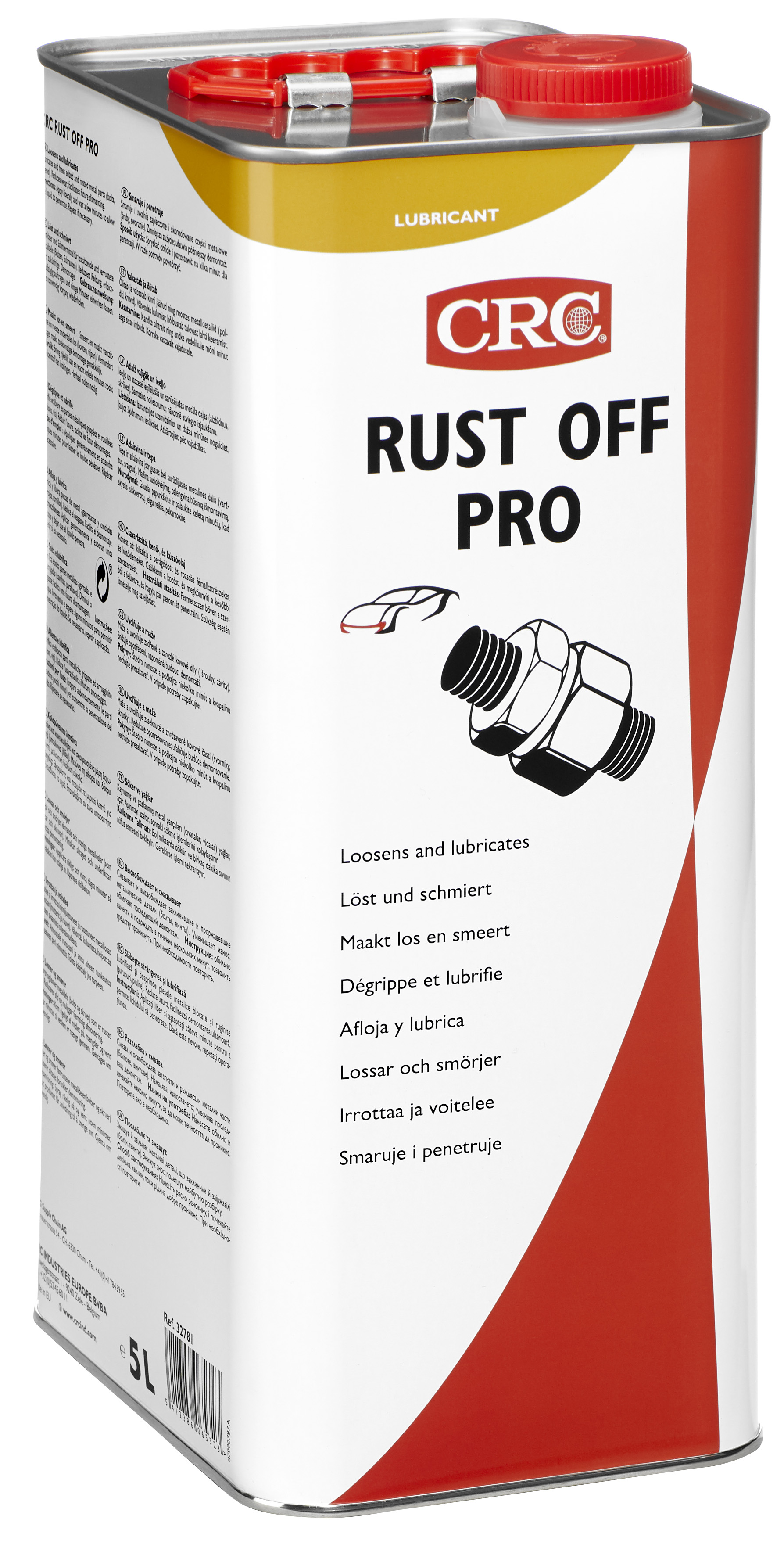 Rost Off Pro 5 l Kanister von CRC INDUSTRIES - hochwertige Rostpreventivlösung